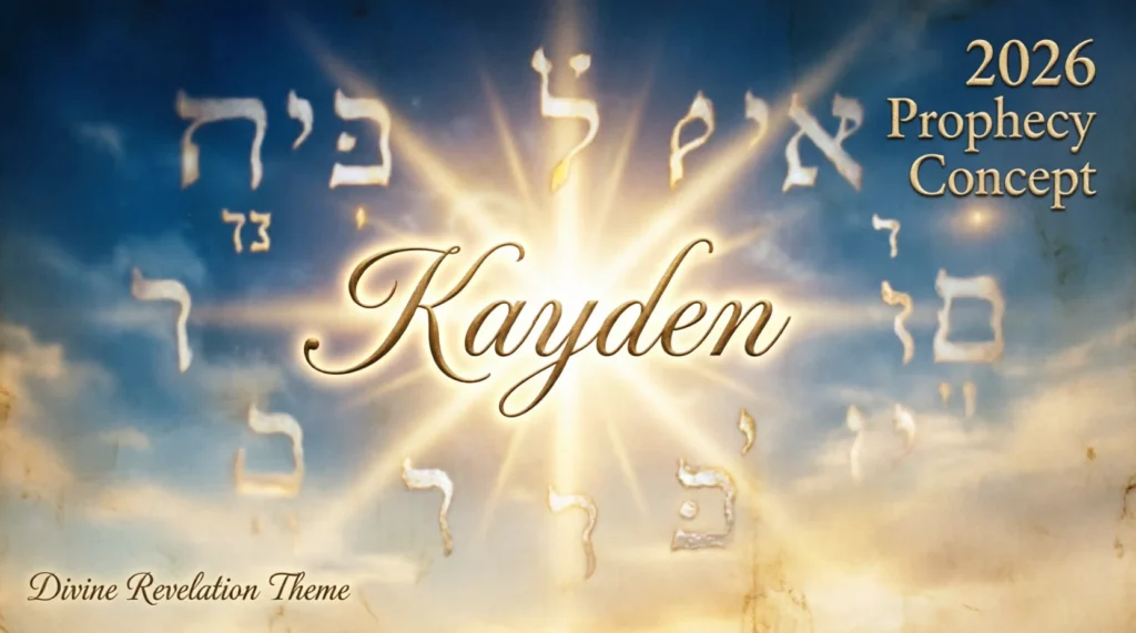 ✝️ Biblical Symbolism of the Name Kayden